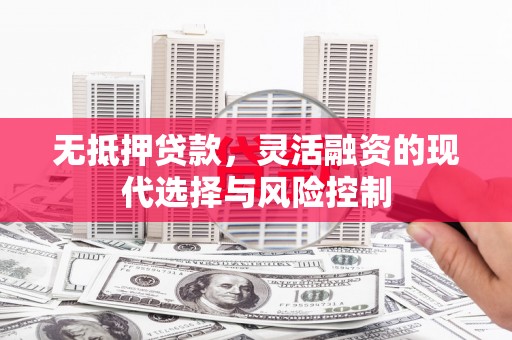 头城无抵押贷款，灵活融资的现代选择与风险控制