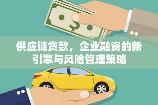 头城供应链贷款，企业融资的新引擎与风险管理策略