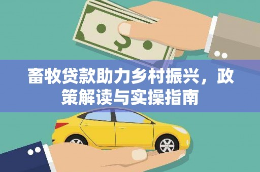 头城畜牧贷款助力乡村振兴，政策解读与实操指南